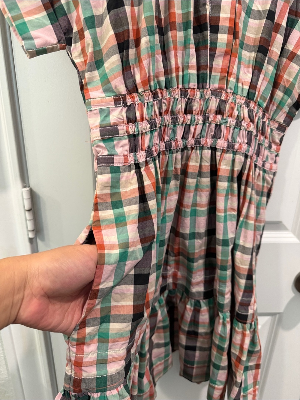Anthropologie - The Somerset Plaid Mini Dress - Picture 13 of 13